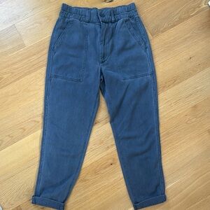 AMO Drapey Army Pant in Faded Navy